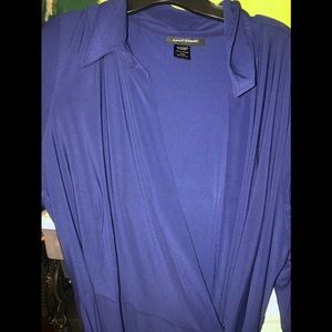 Navy blue maxi dress